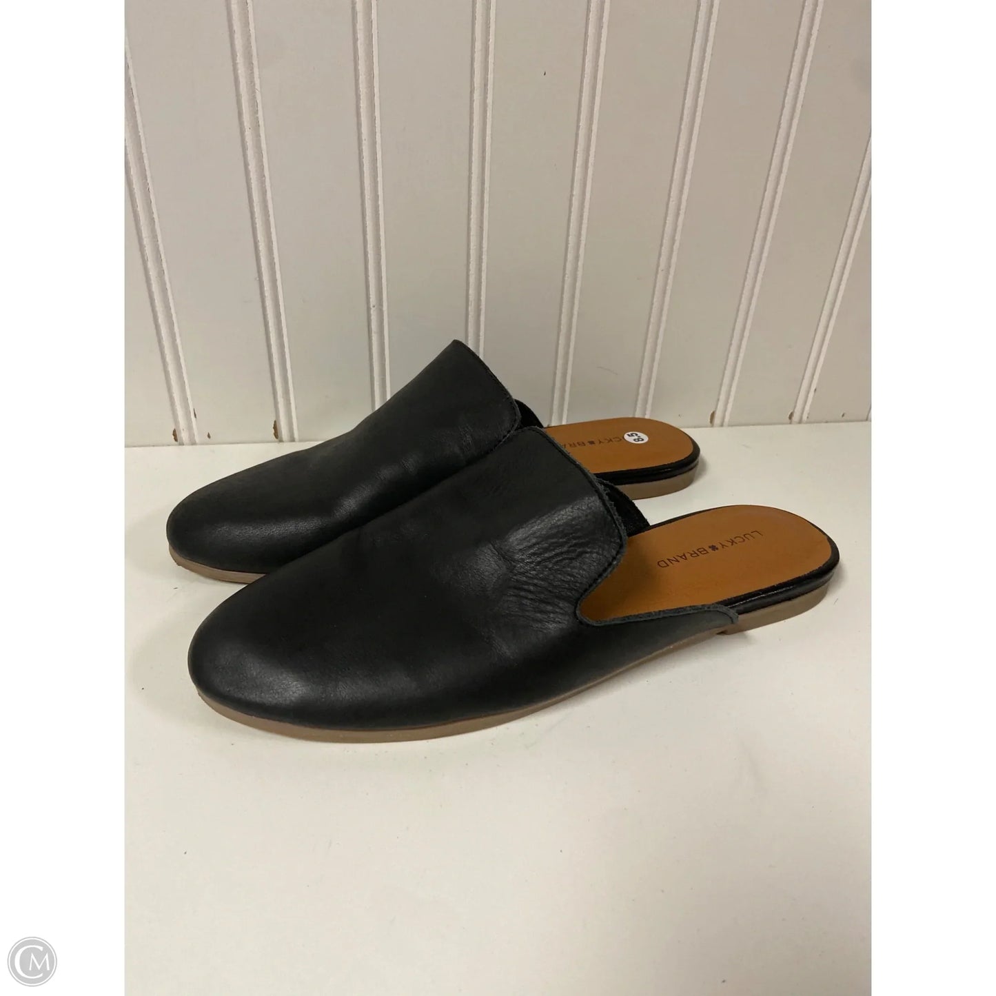 Sandals Flats By Lucky Brand In Black, Size: 8.5