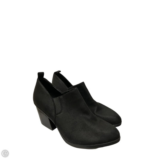 Boots Ankle Flats By Xappeal In Black, Size: 7.5