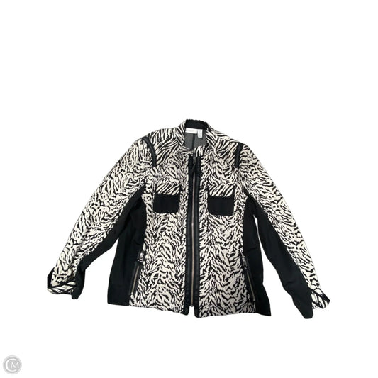 Jacket Other By Chicos In Animal Print, Size: Xl