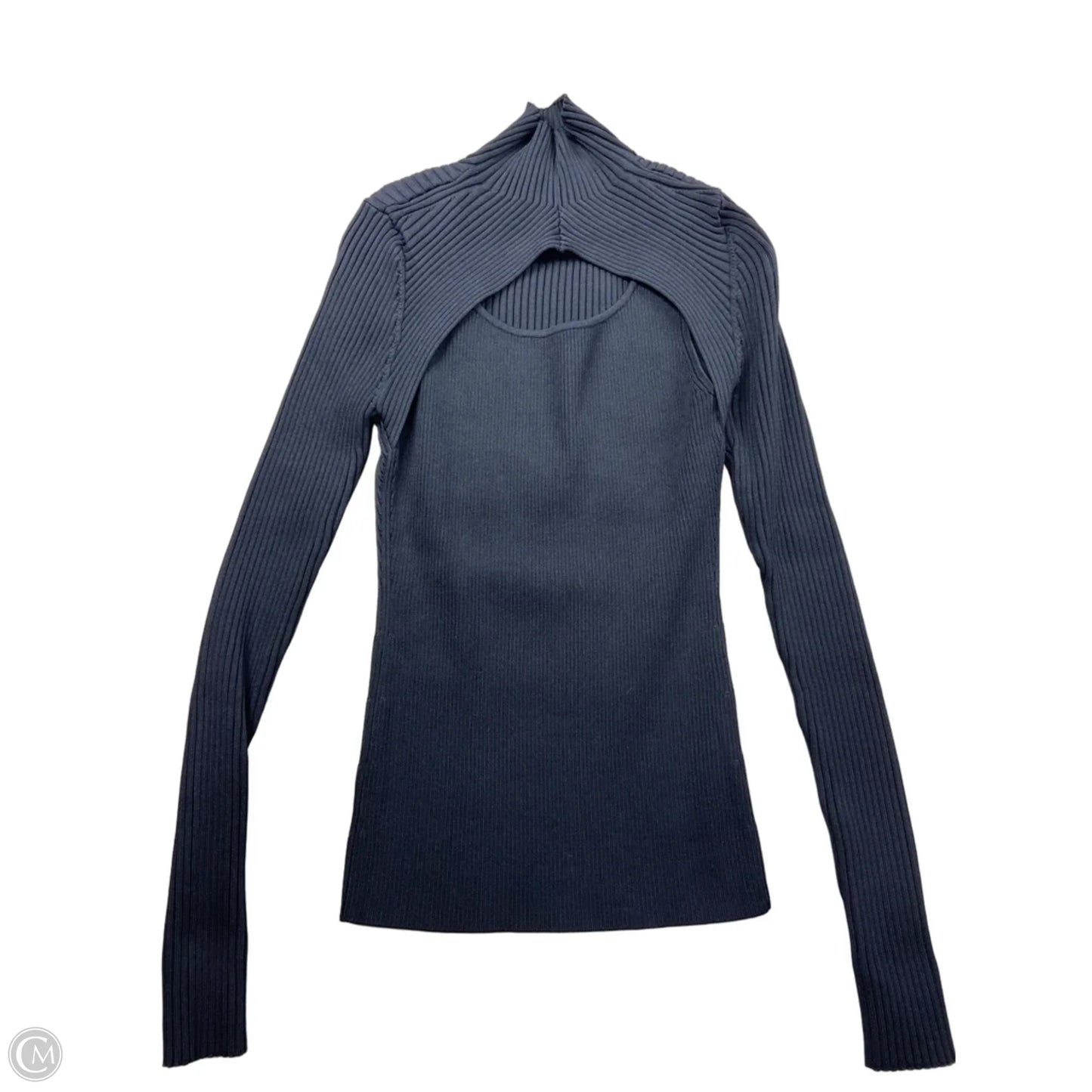 Top Long Sleeve By White House Black Market In Black, Size: S