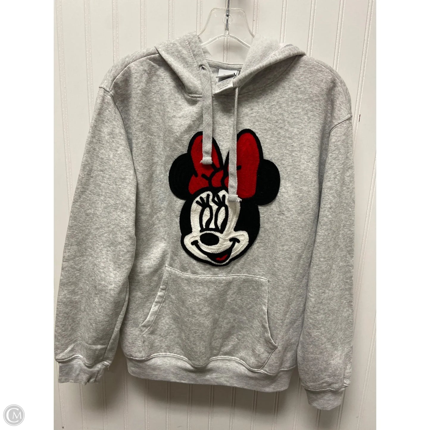Sweatshirt Hoodie By Disney Store In Grey, Size: M