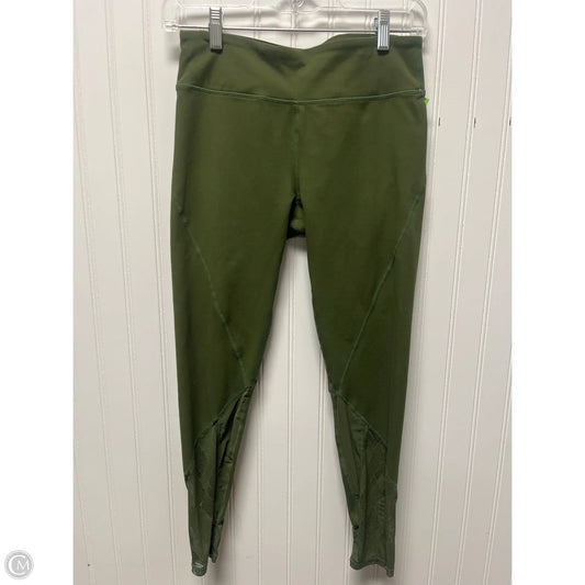 Athletic Leggings By Fabletics In Green, Size: S
