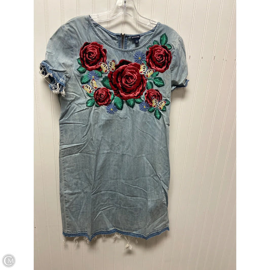 Dress Casual Short By True Religion In Blue Denim, Size: L
