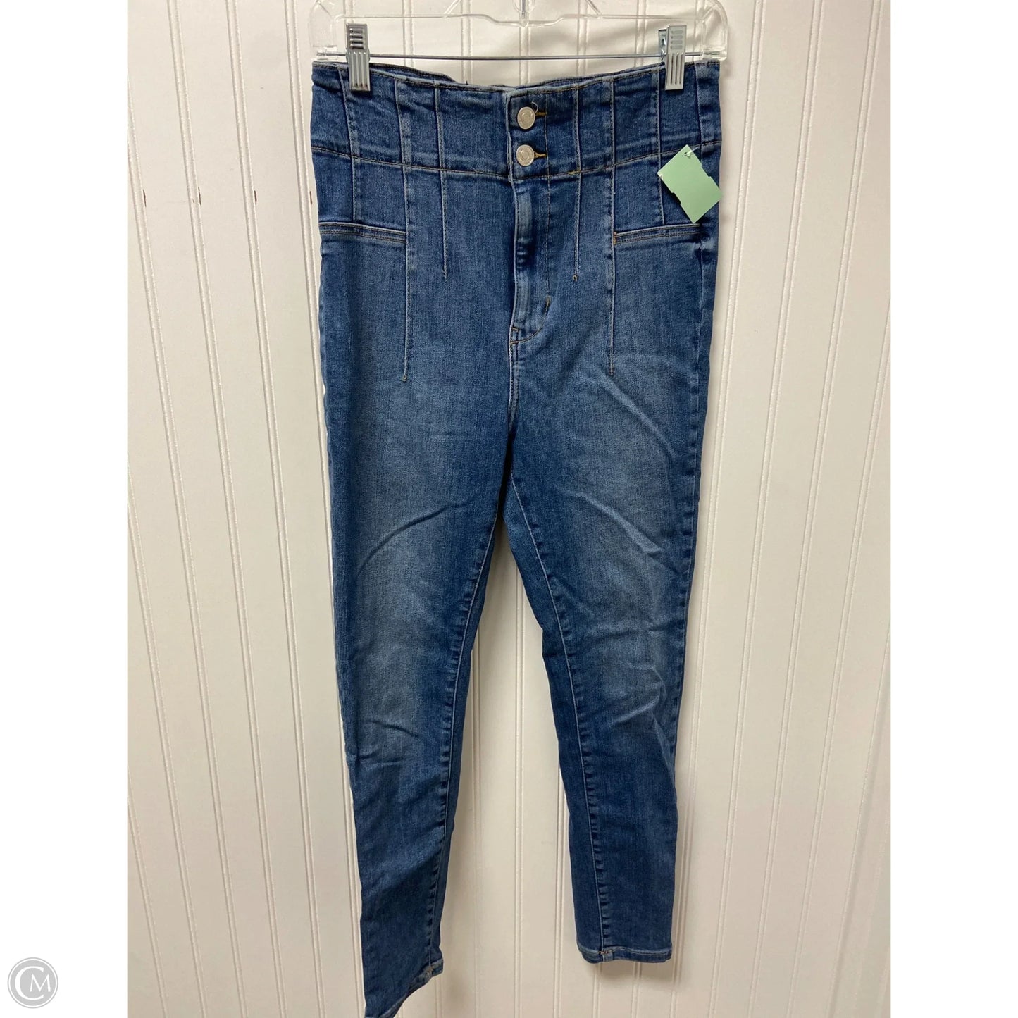 Jeans Skinny By We The Free In Blue Denim, Size: 8