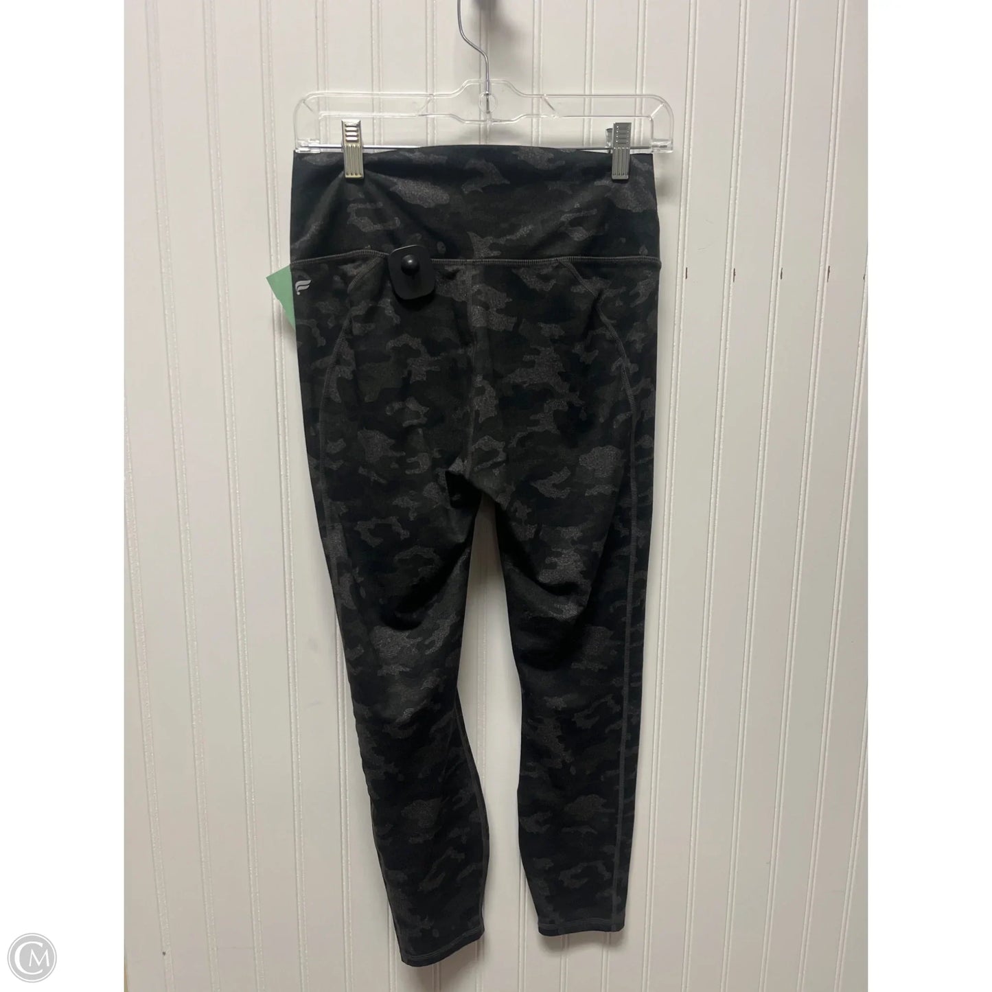 Athletic Leggings By Fabletics In Camouflage Print, Size: S