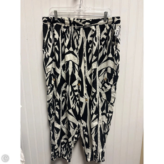 Pants Other By Rachel Zoe In Black & White, Size: 2x