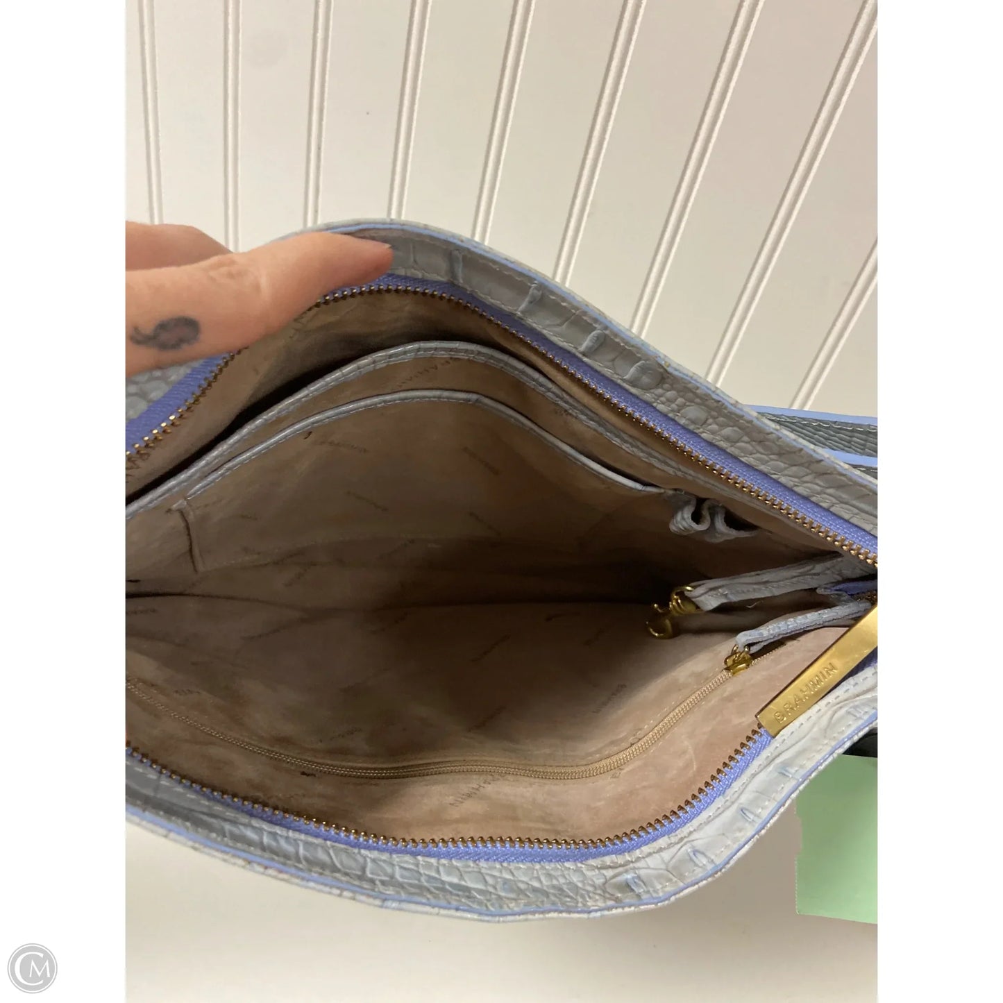 Crossbody Designer By Brahmin, Size: Medium