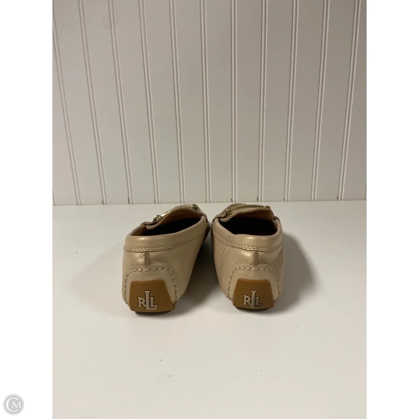 Shoes Flats By Lauren By Ralph Lauren In Gold, Size: 6