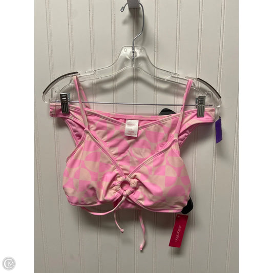 Swimsuit 2pc By Xhilaration In Pink, Size: L