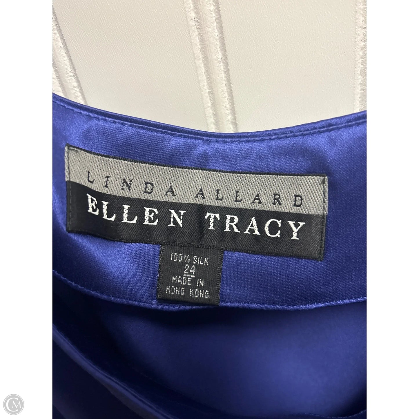 Pants Set 2pc By Ellen Tracy In Blue, Size: 3x
