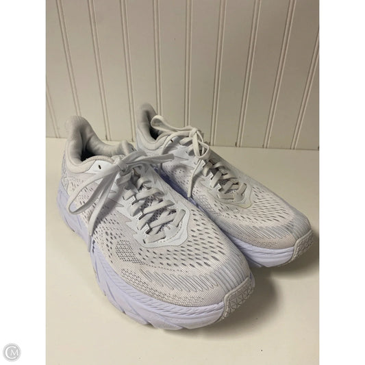 Shoes Athletic By Hoka In White, Size: 8