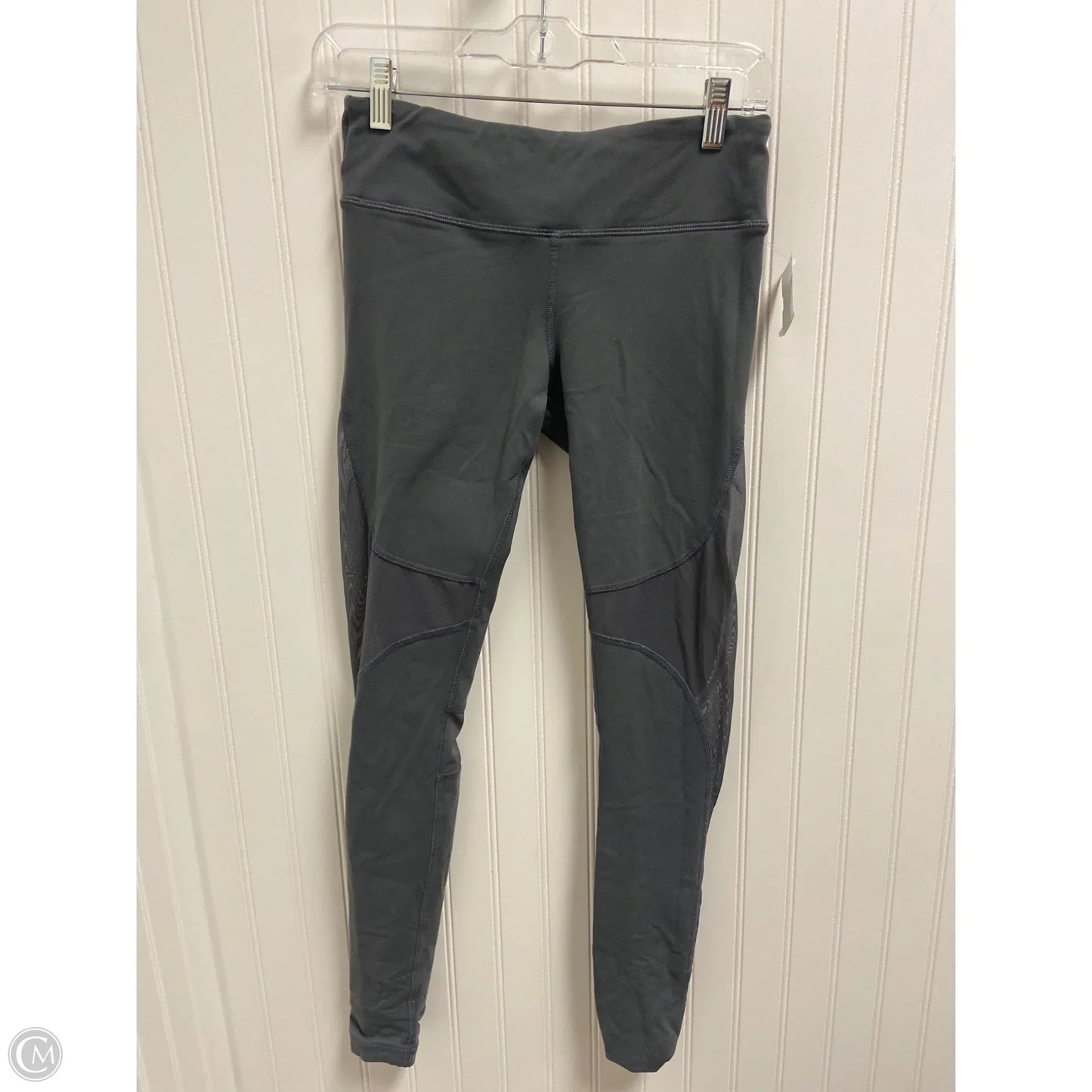 Athletic Leggings By Alo In Grey, Size: S