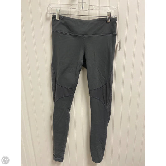 Athletic Leggings By Alo In Grey, Size: S
