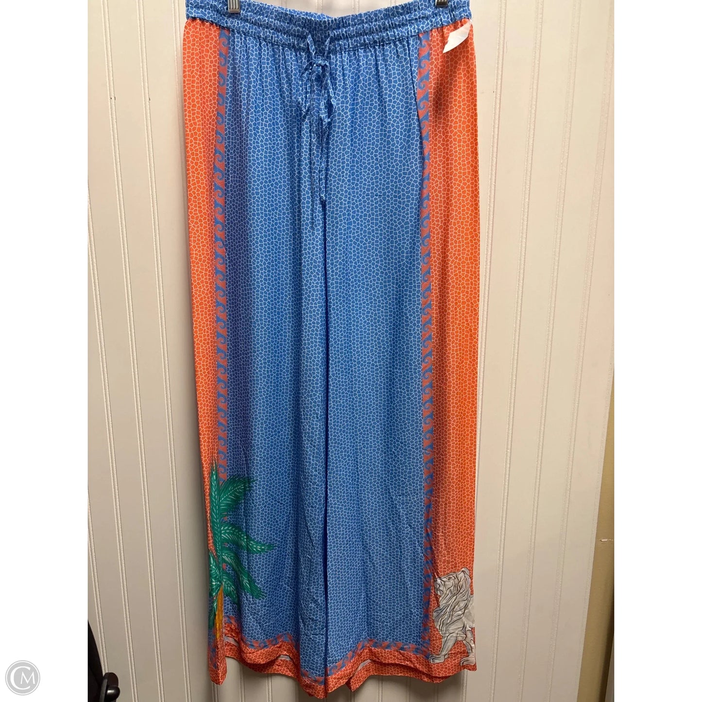 Pants Other By Johnny Was In Blue & Orange, Size: M