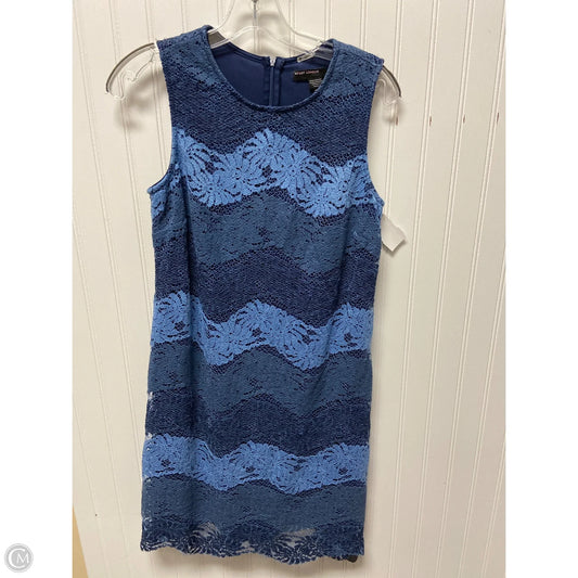 Dress Work By Maggy London In Navy, Size: Xs