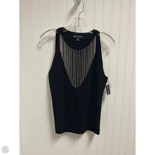 Top Sleeveless By Inc In Black, Size: Lp