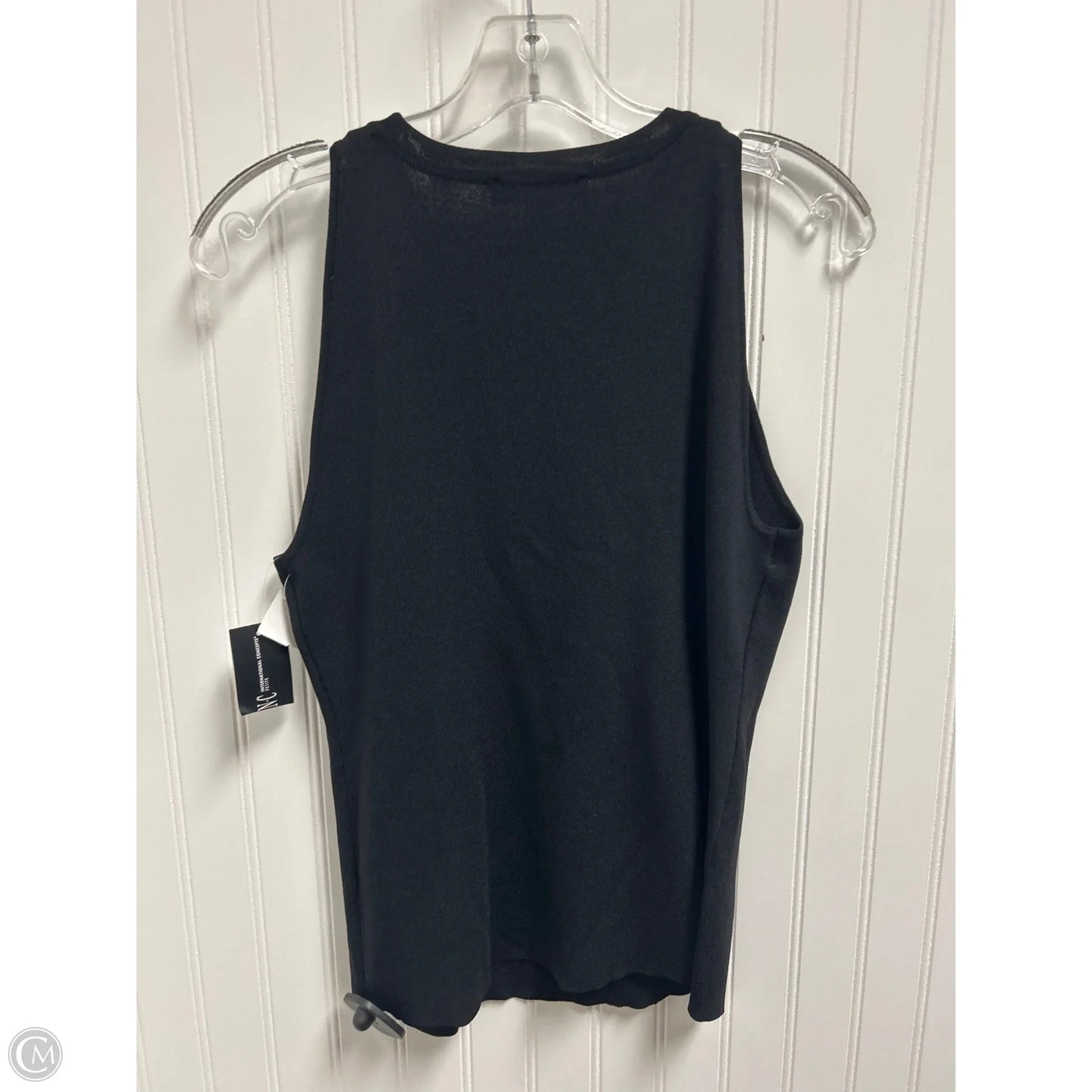 Top Sleeveless By Inc In Black, Size: Lp