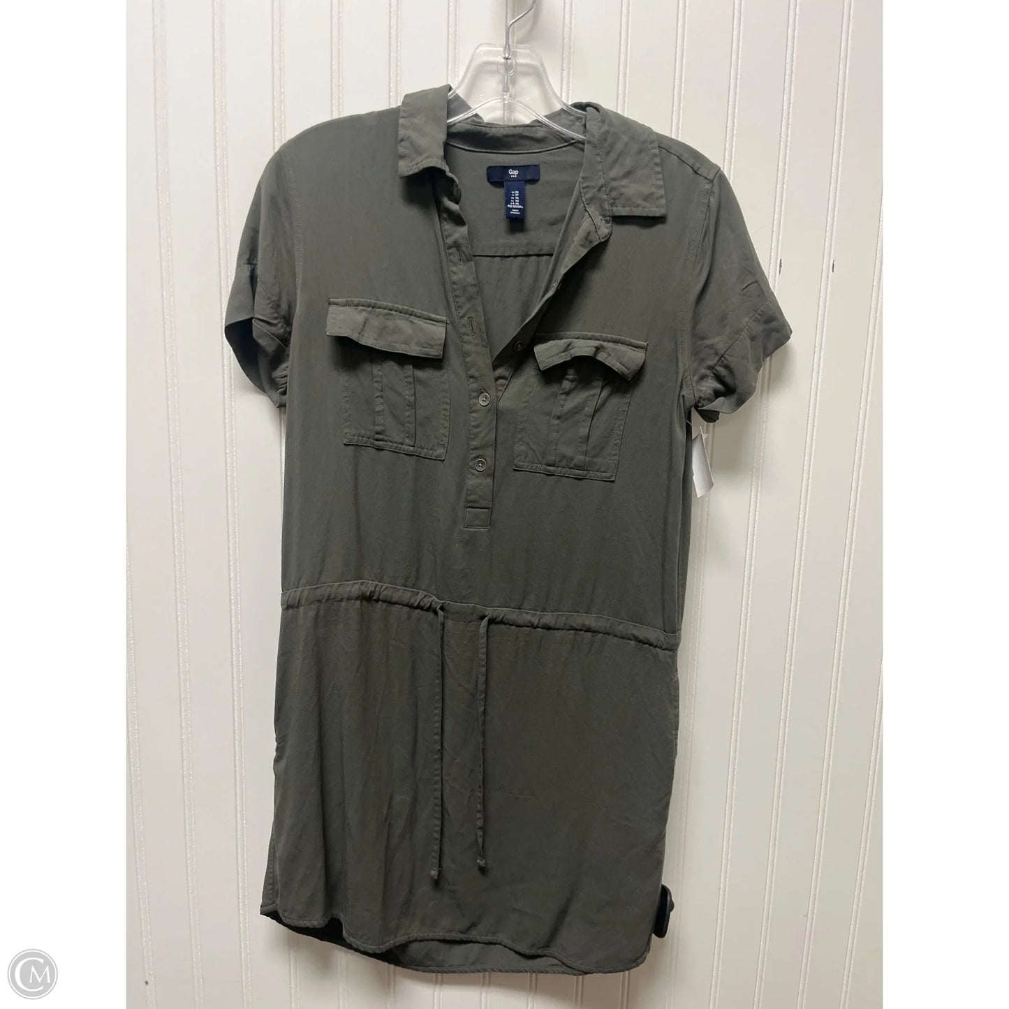 Dress Casual Short By Gap In Green, Size: Xs