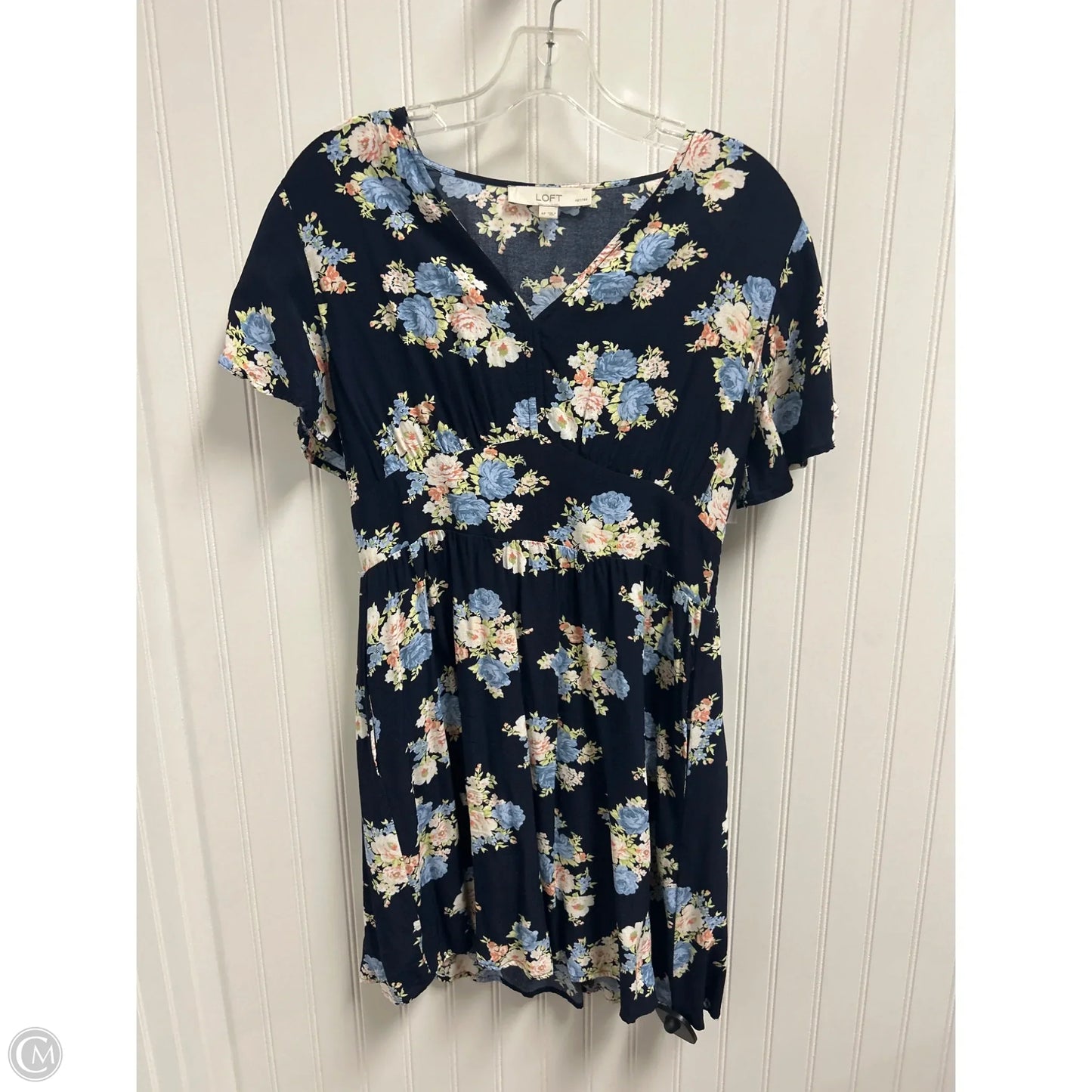 Dress Casual Short By Loft In Navy, Size: Sp