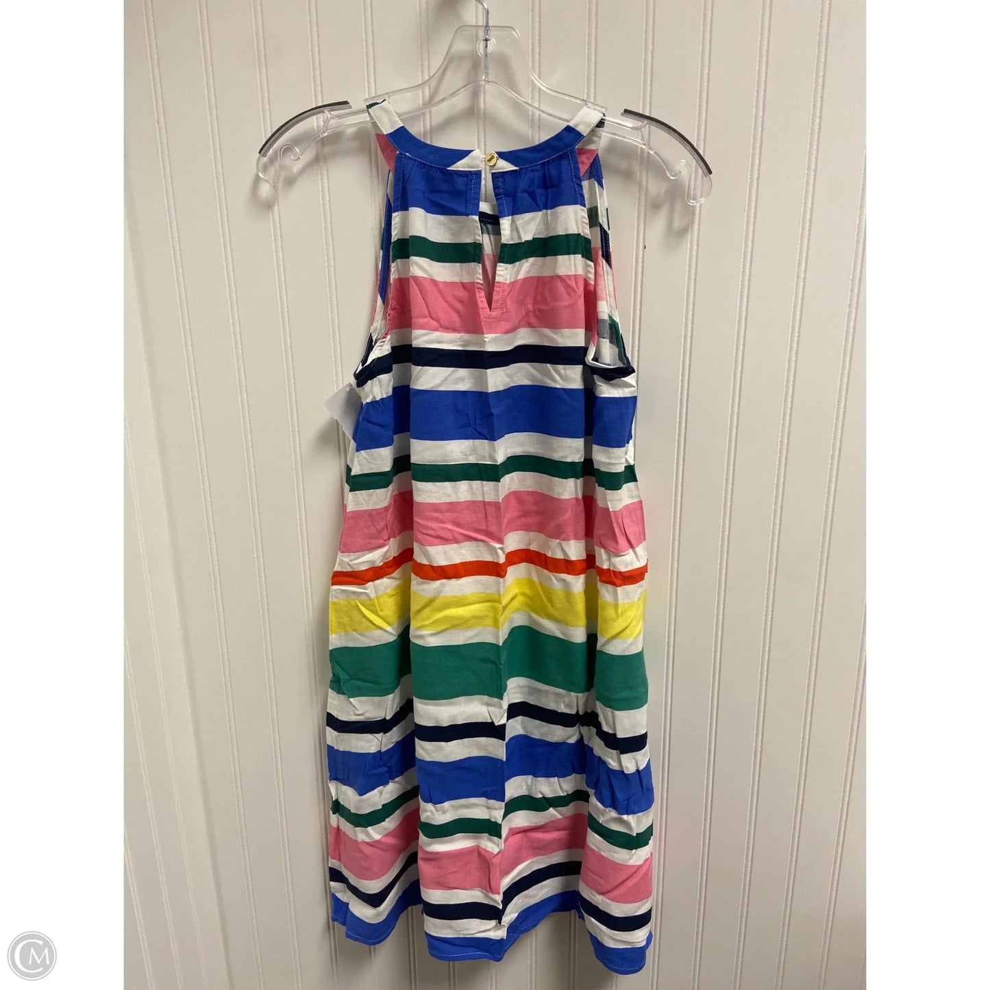 Dress Casual Short By Loft In Striped Pattern, Size: S