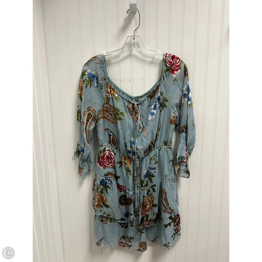 Dress Designer By Alice + Olivia In Blue, Size: M