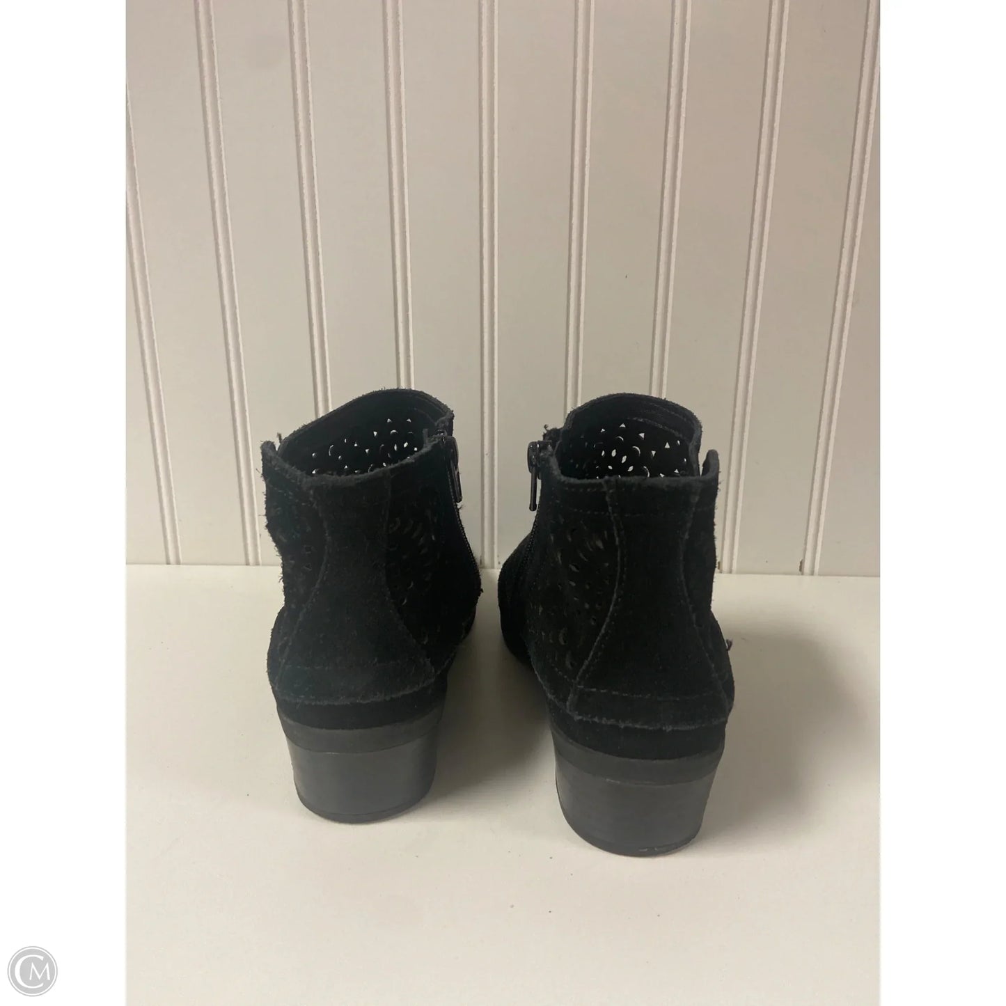 Boots Ankle Heels By Bare Traps In Black, Size: 7