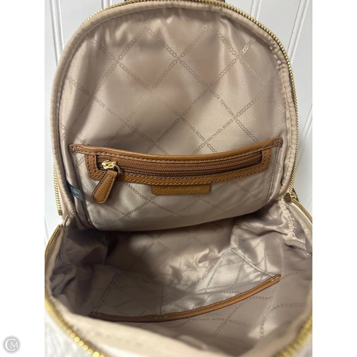 Backpack Designer By Michael Kors, Size: Large