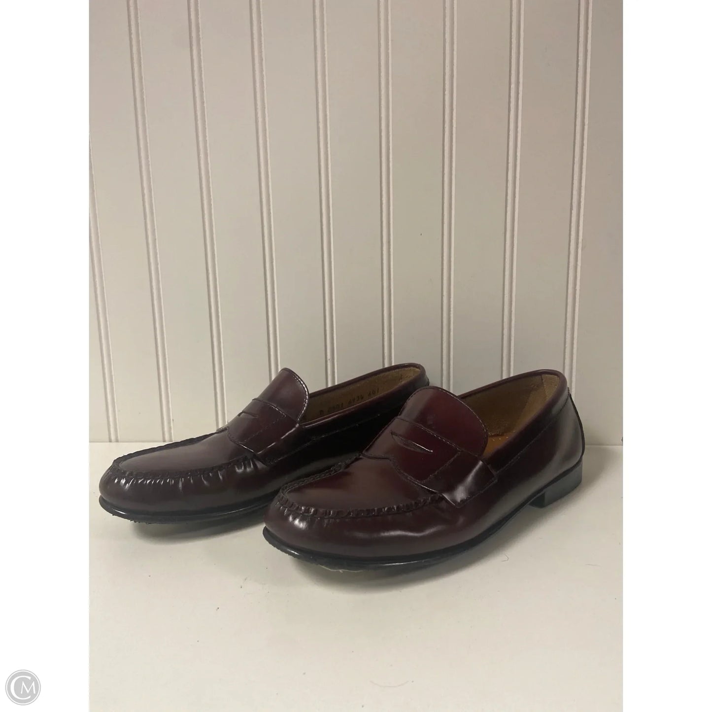 Shoes Flats By Gh Bass And Co In Maroon, Size: 5
