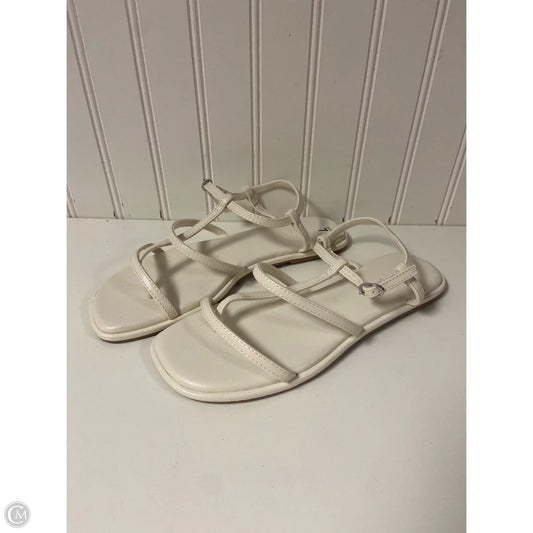 Sandals Flats By Old Navy In White, Size: 7