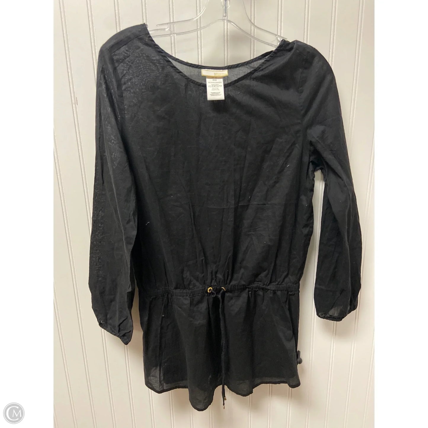 Swimwear Cover-up By Michael By Michael Kors In Black, Size: Xs