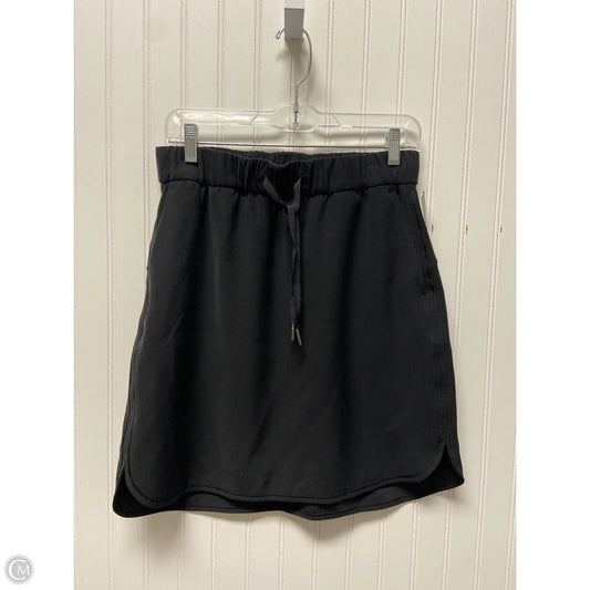 Athletic Skirt By Lululemon In Black, Size: M