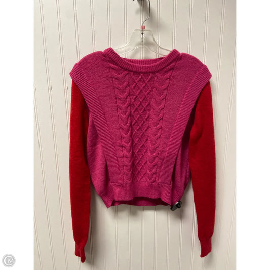 Sweater By Strut & Bolt In Pink & Red, Size: S