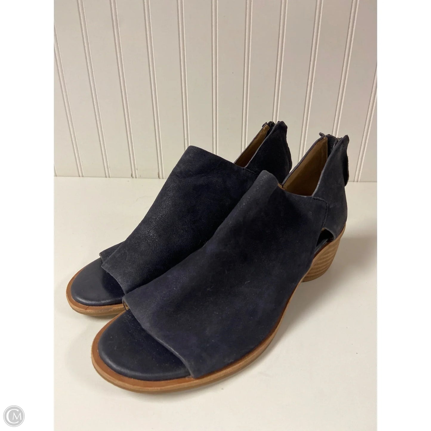 Shoes Heels Block By Sofft In Navy, Size: 11