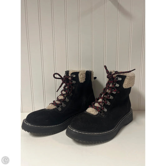 Boots Ankle Flats By Madden Girl In Black, Size: 8