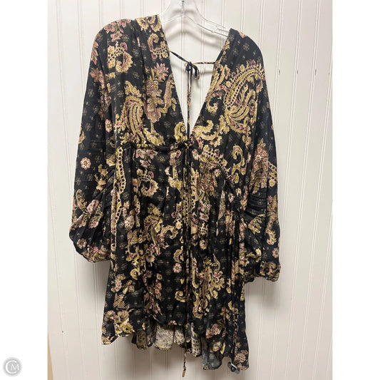 Dress Casual Short By Free People In Black & Cream, Size: S