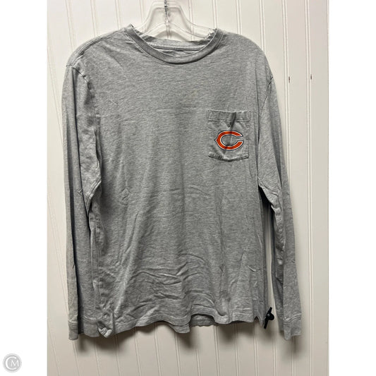 Top Long Sleeve By Vineyard Vines In Grey, Size: M