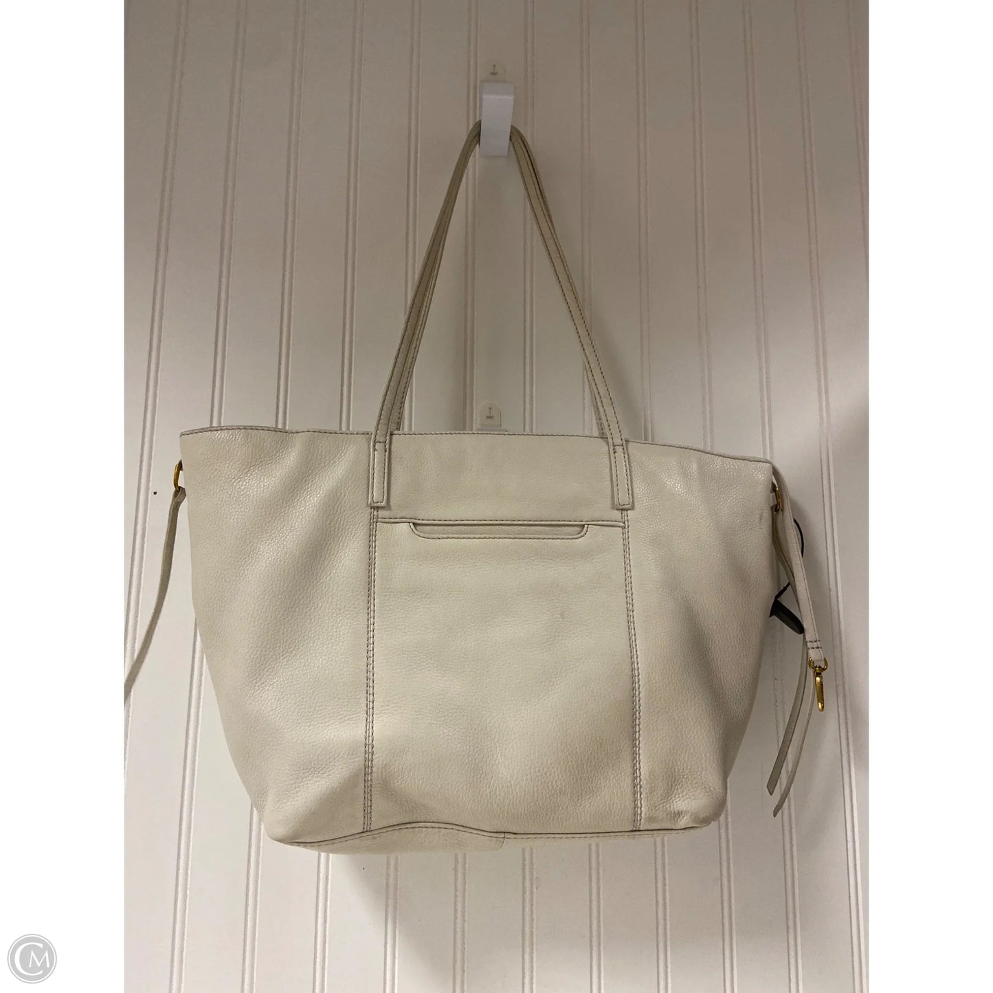 Handbag Leather By Hobo Intl, Size: Large