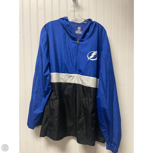 Athletic Jacket By Nhl In Blue, Size: Xl