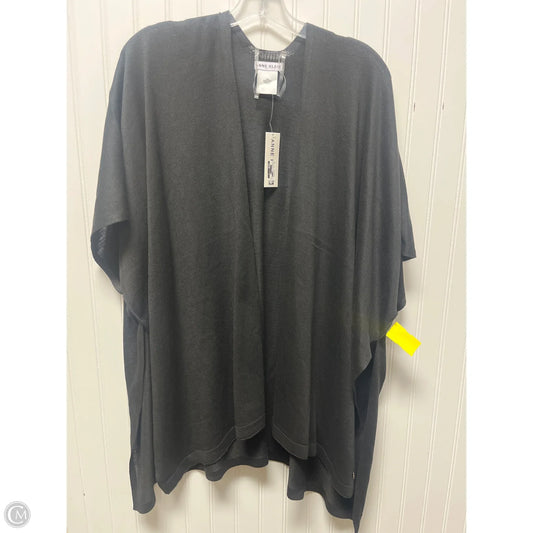 Cardigan By Anne Klein In Black, Size: Osfm