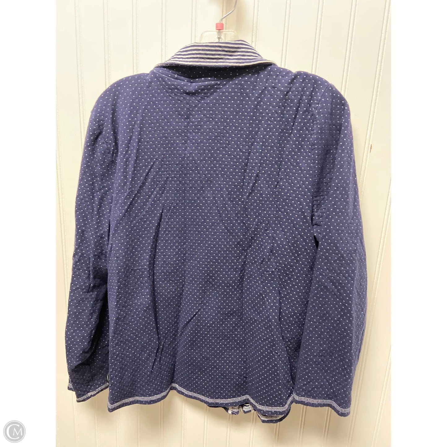 Jacket Other By Chicos In Polkadot Pattern, Size: L