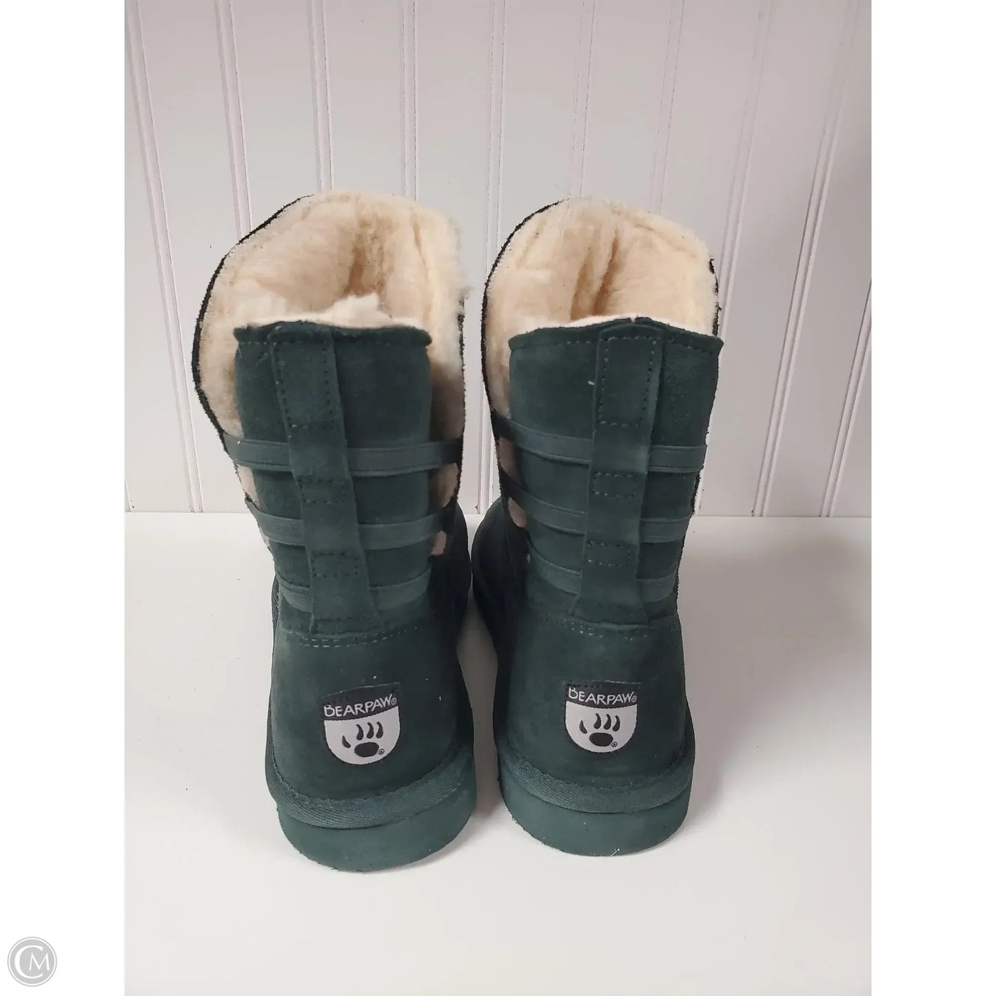 Boots Snow By Bearpaw In Green, Size: 8