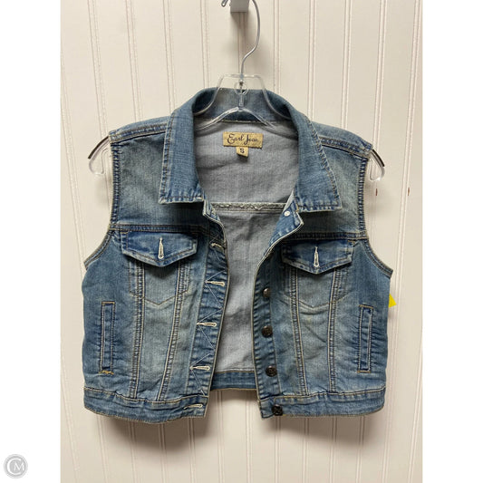 Vest Other By Earl Jean In Blue Denim, Size: S