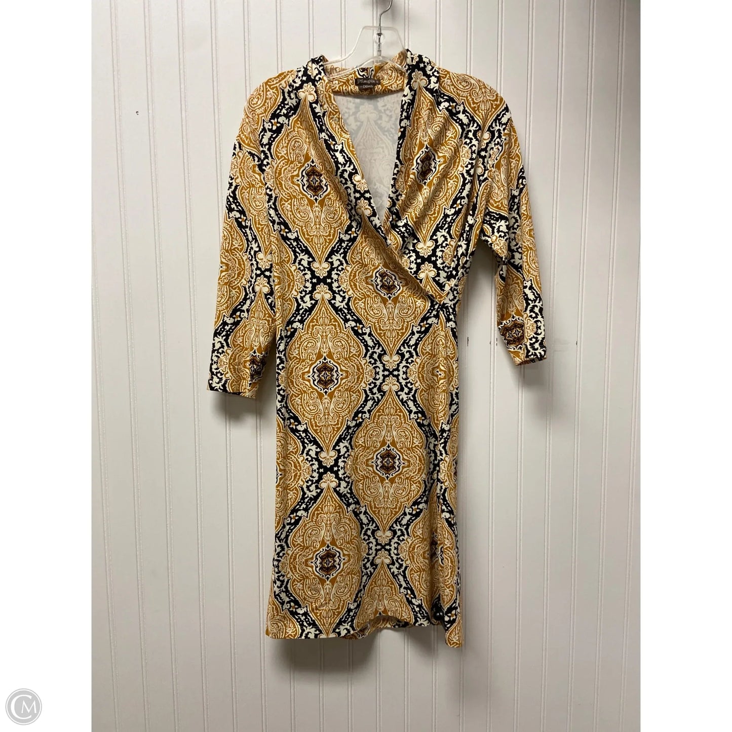 Dress Work By J Mclaughlin In Black & Orange, Size: S