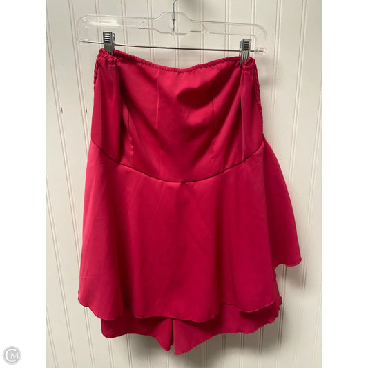 Romper By Shein In Pink, Size: Xl