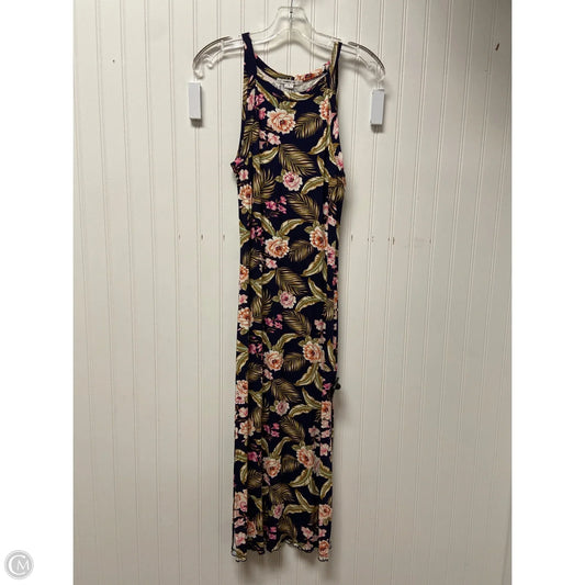 Dress Casual Maxi By Oneill In Floral Print, Size: S