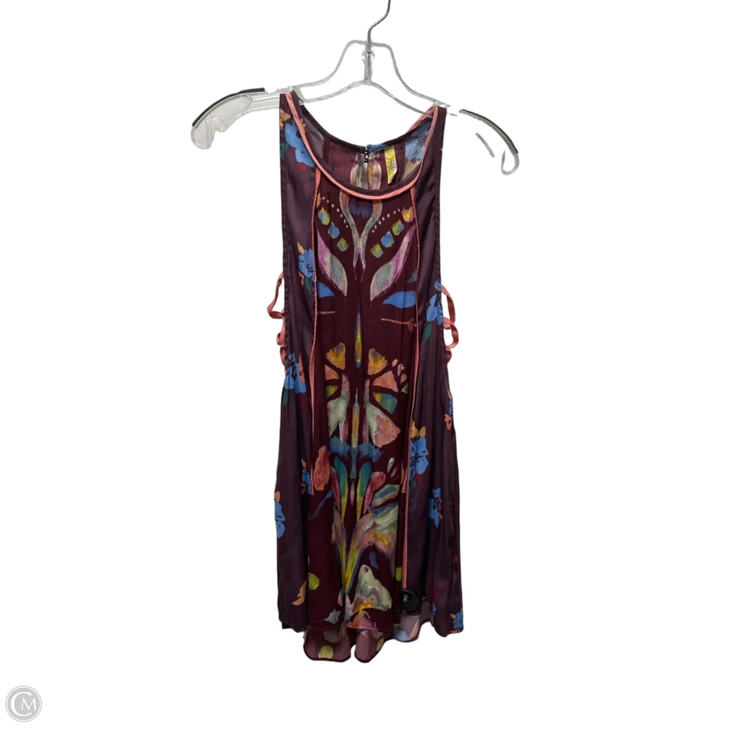 Top Sleeveless By Free People In Maroon, Size: Xs