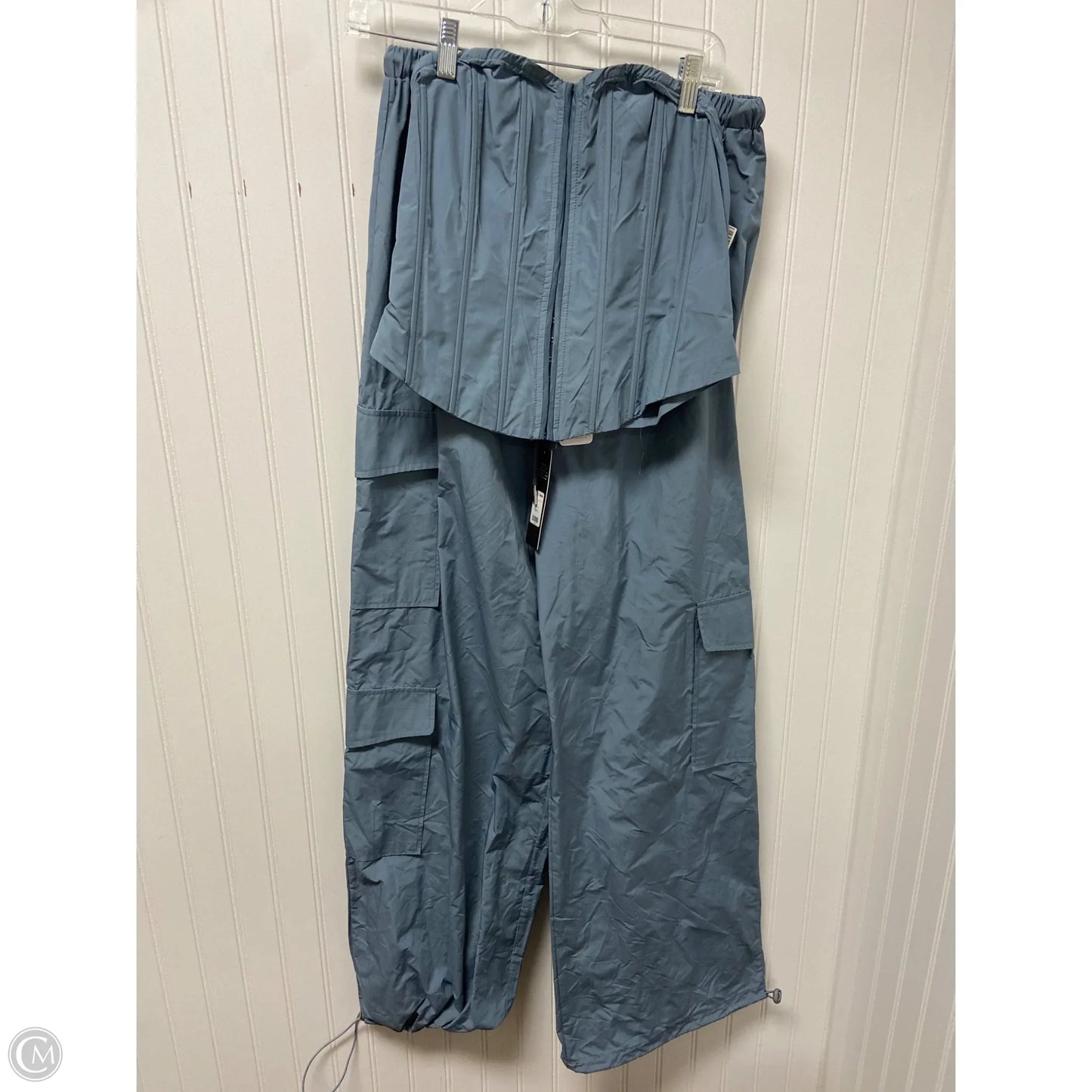 Pants Set 2pc By Fashion Nova In Blue, Size: 12