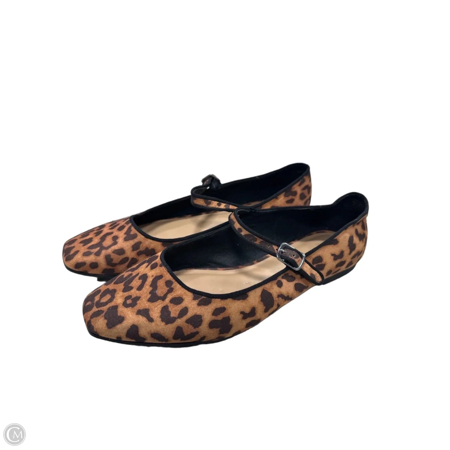 Shoes Flats By Time And Tru In Animal Print, Size: 9.5