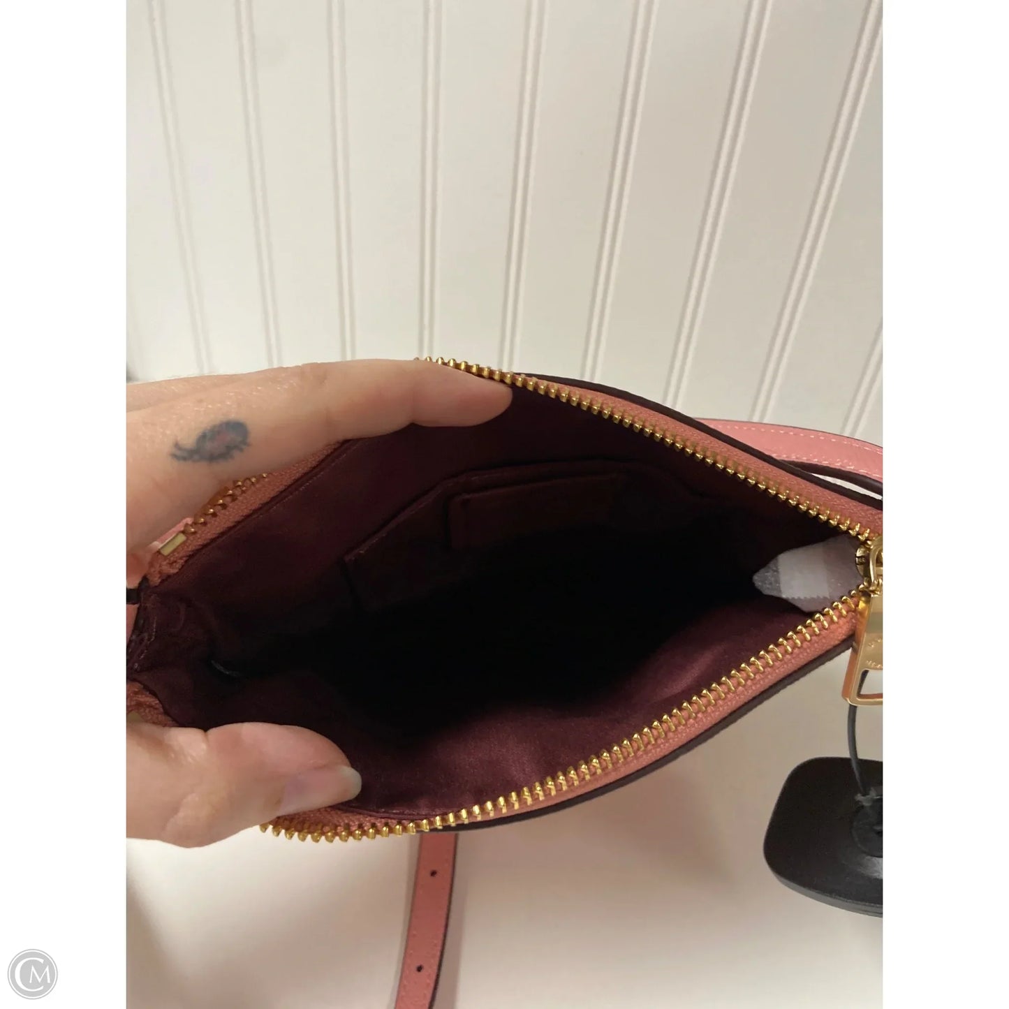 Crossbody Designer By Coach, Size: Small