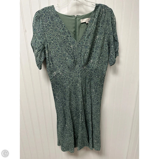 Dress Casual Short By Loft In Green, Size: S